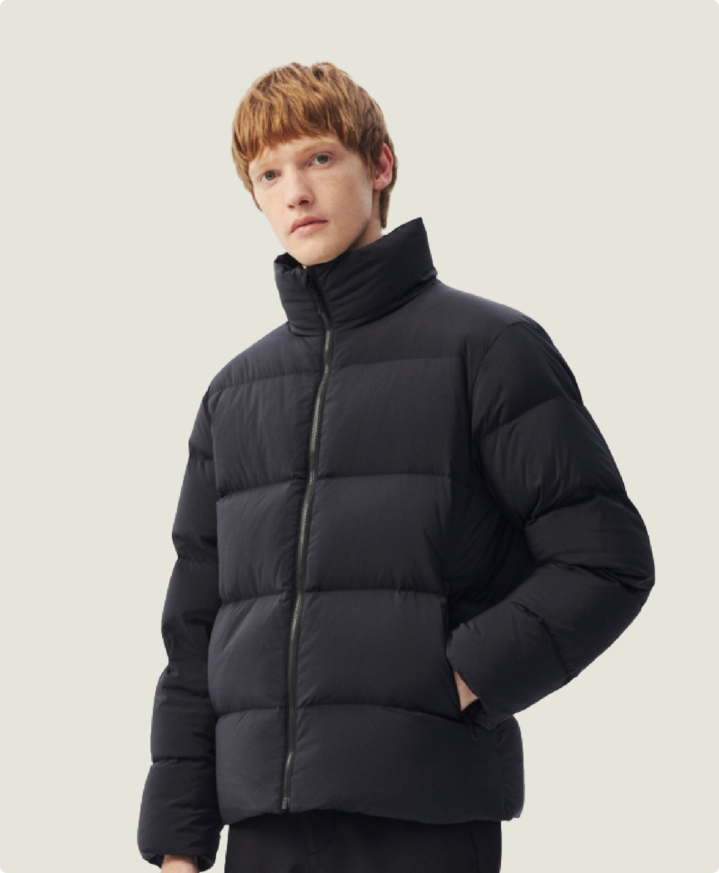 Winter Stand-Up Collar Bread Jacket 0985 – Multi-Option Brightened Edition