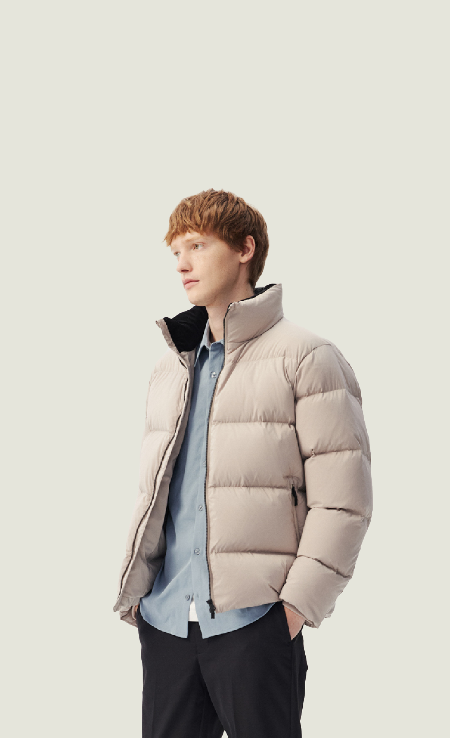 Winter Stand-Up Collar Bread Jacket 0985 – Multi-Option Brightened Edition