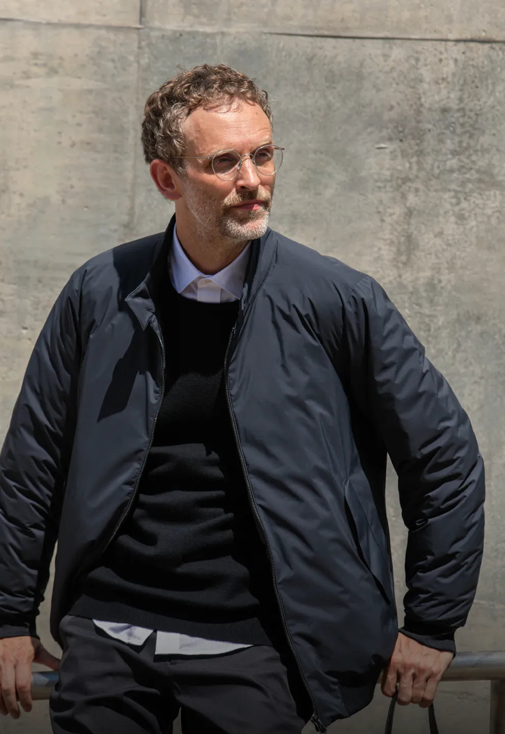 Winter stand-up collar zipper bread jacket 0981