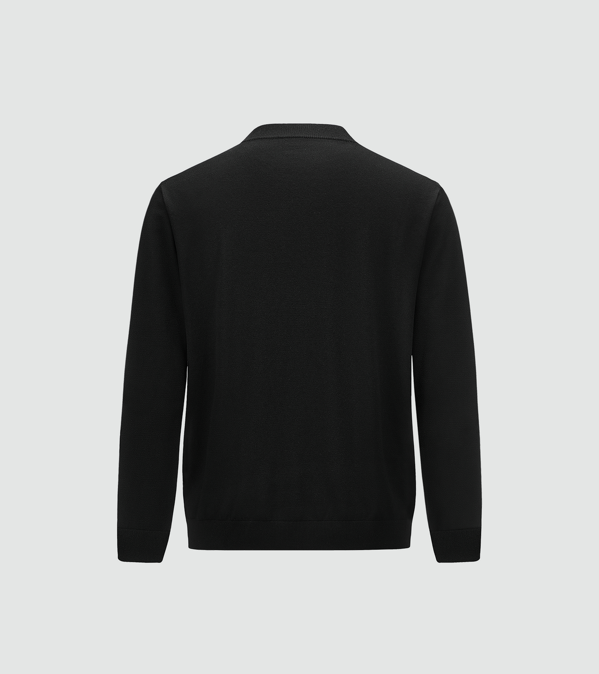 Art Mock-Neck Sweater