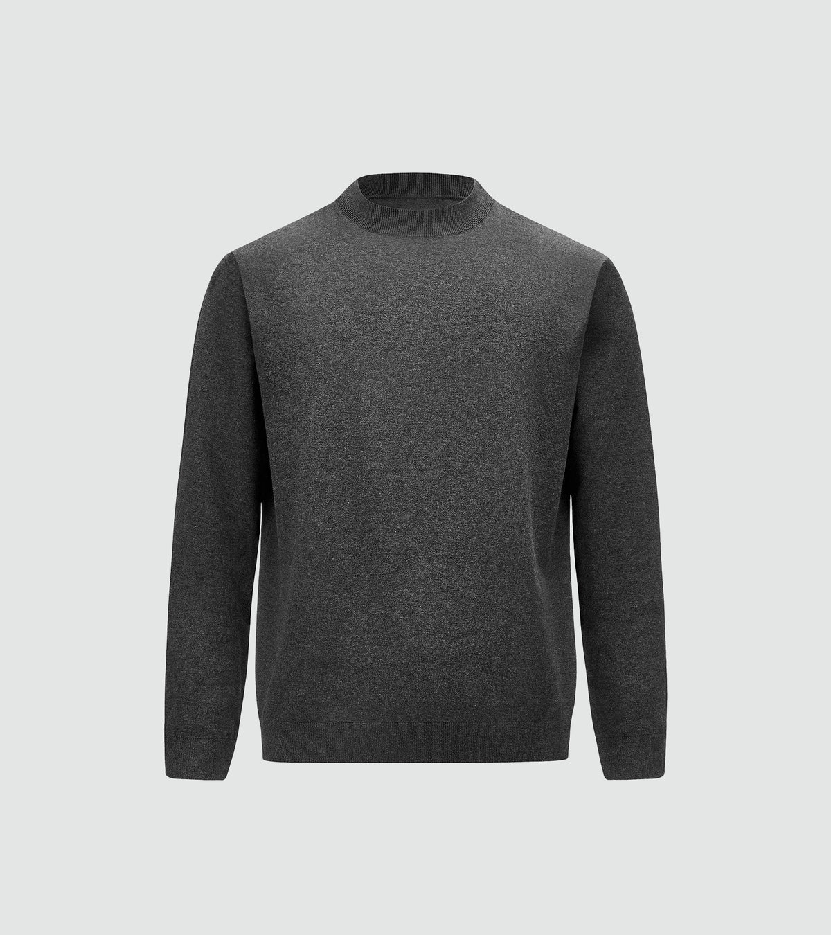 Art Mock-Neck Sweater