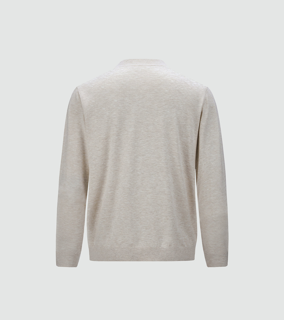 Art Mock-Neck Sweater