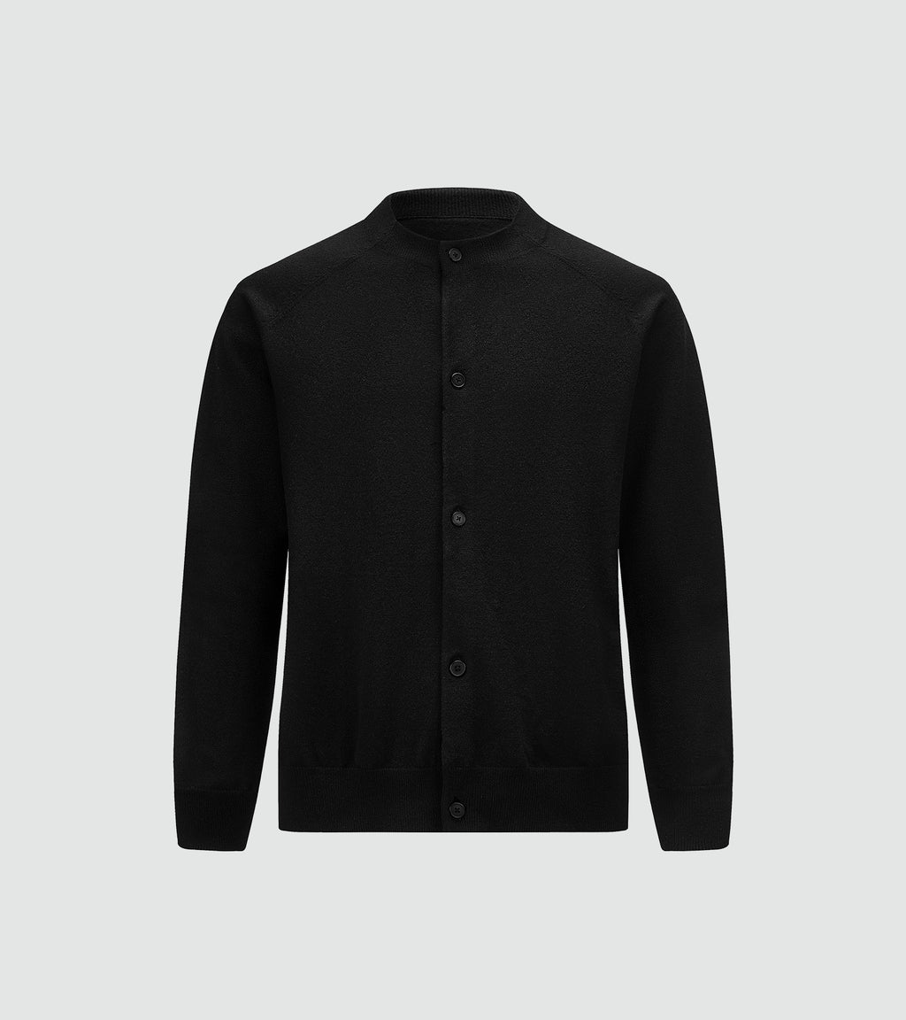 Art Crew-Neck Cardigan