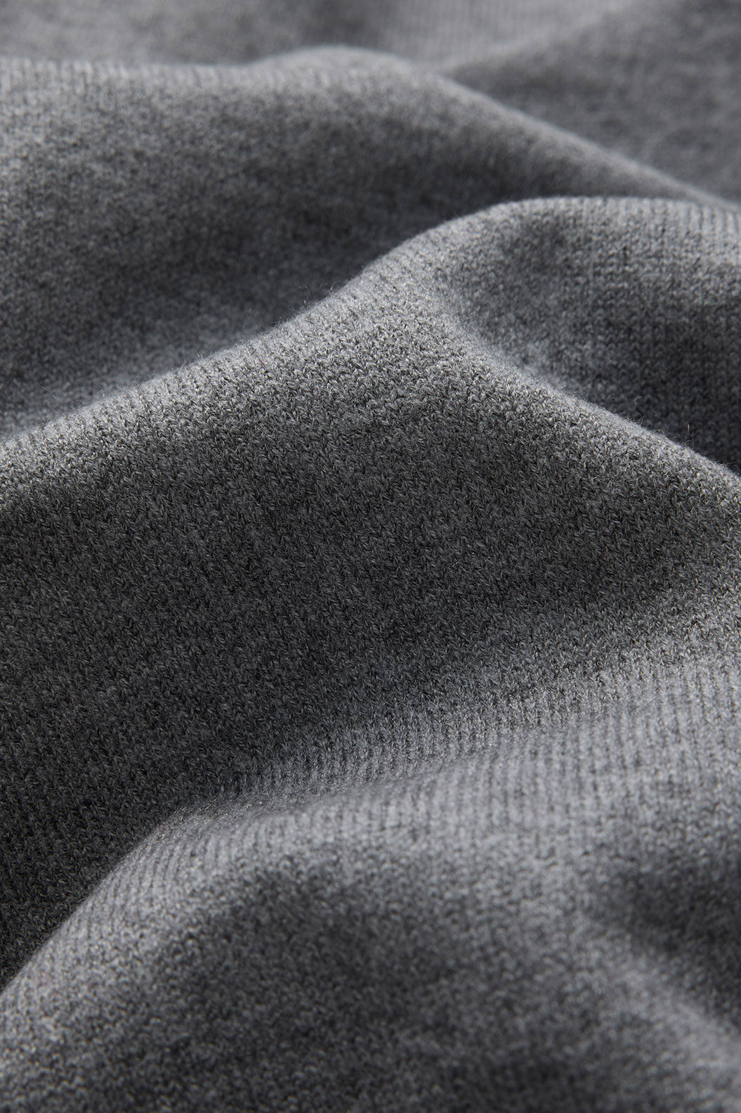 High-gauge wool-blend knit for soft comfort
