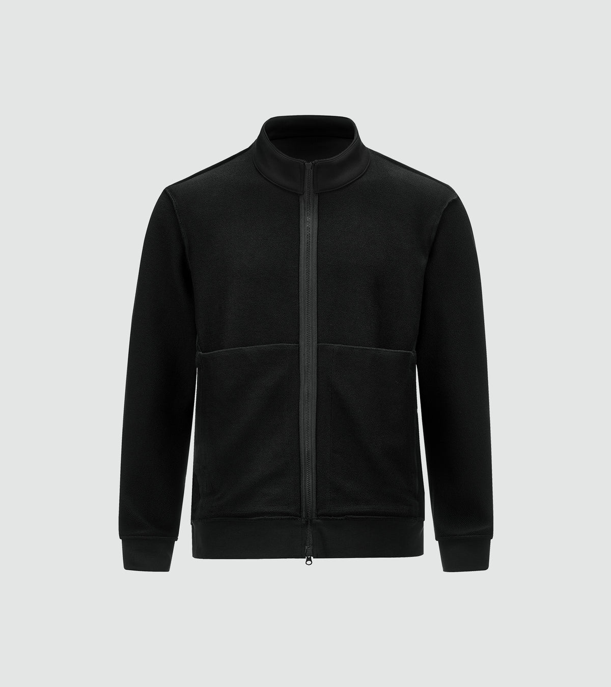 Art Stand-Collar Sweatshirt