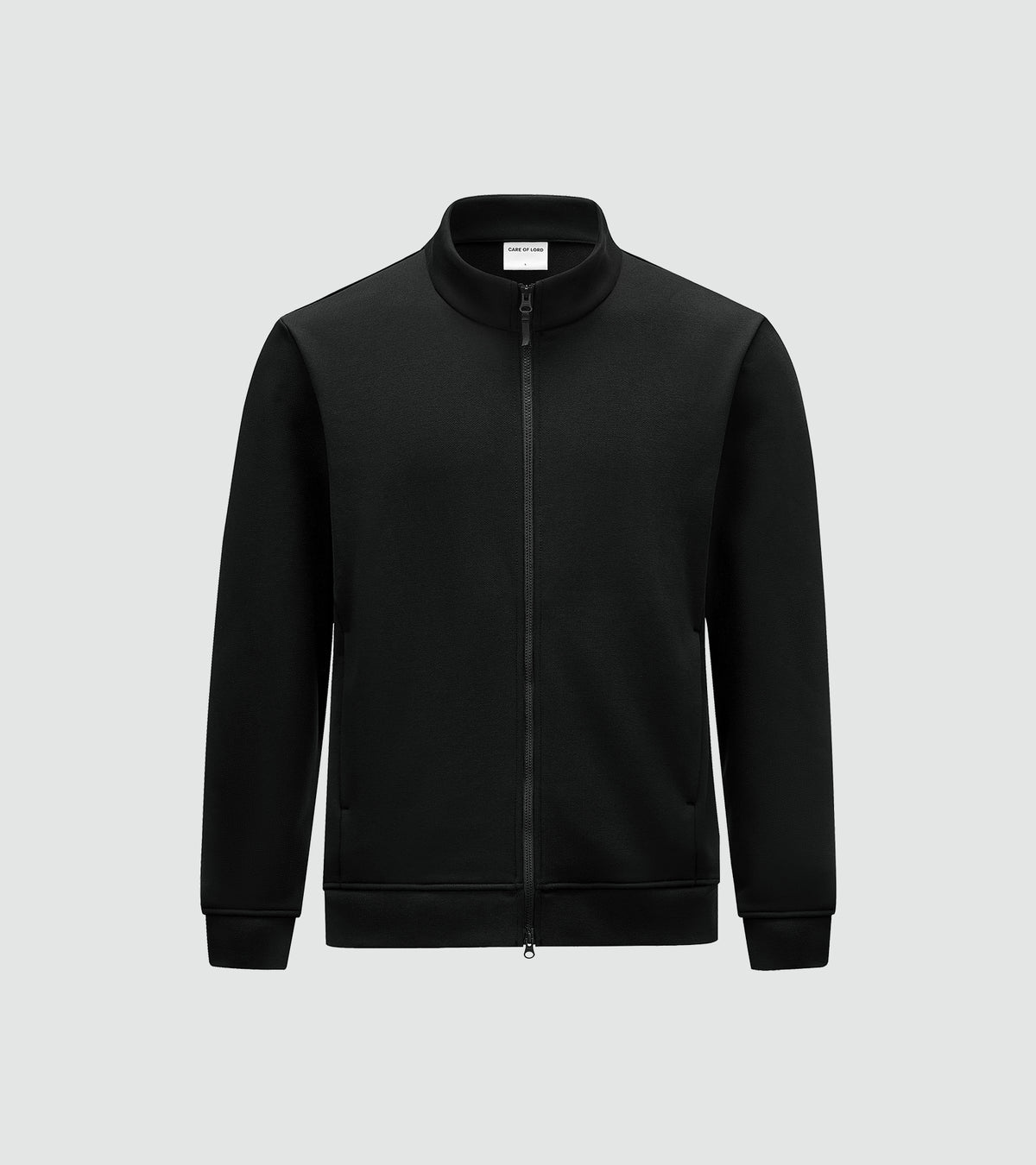 Art Stand-Collar Sweatshirt