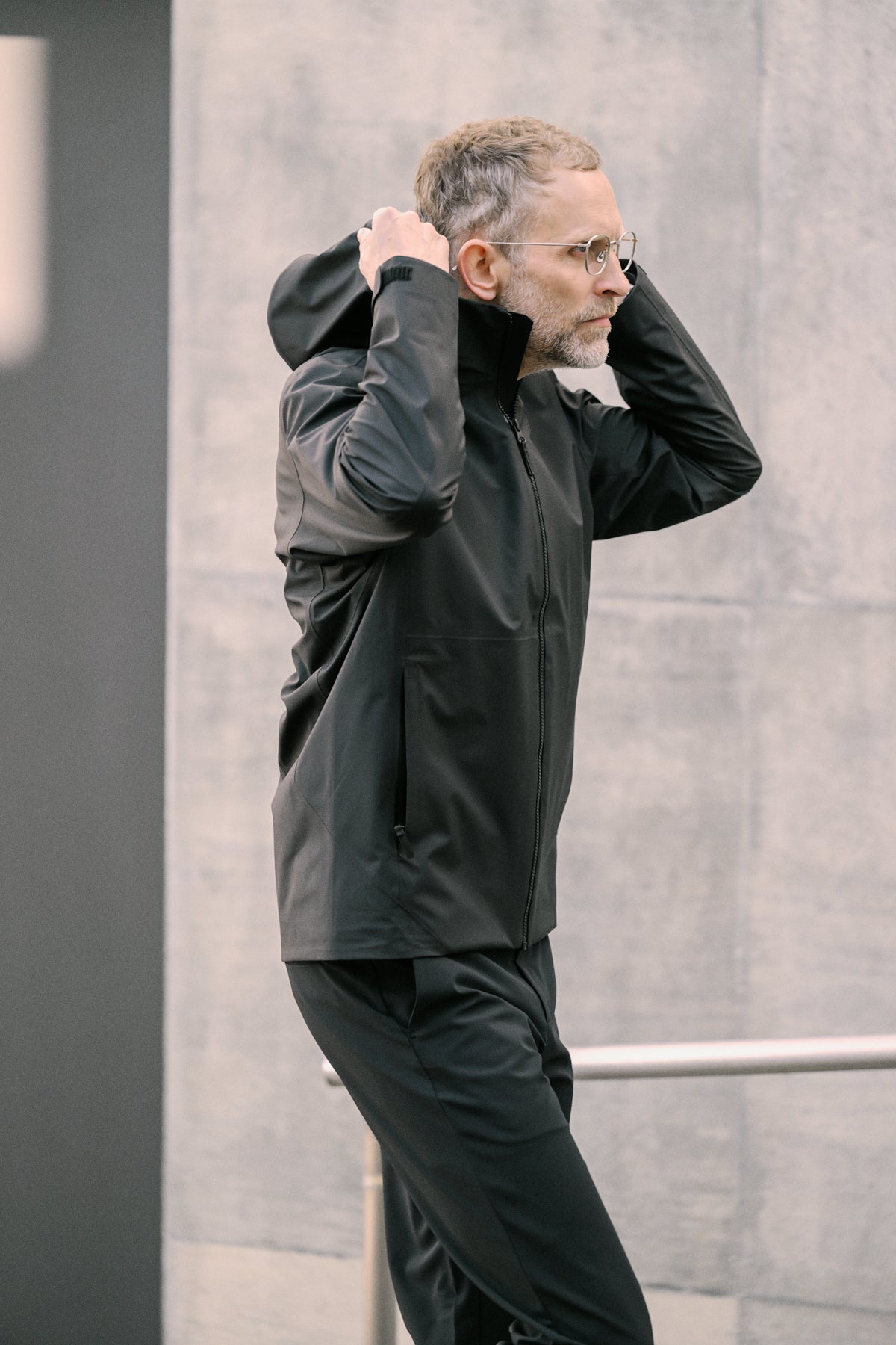 Poseidon Hooded Shell Jacket