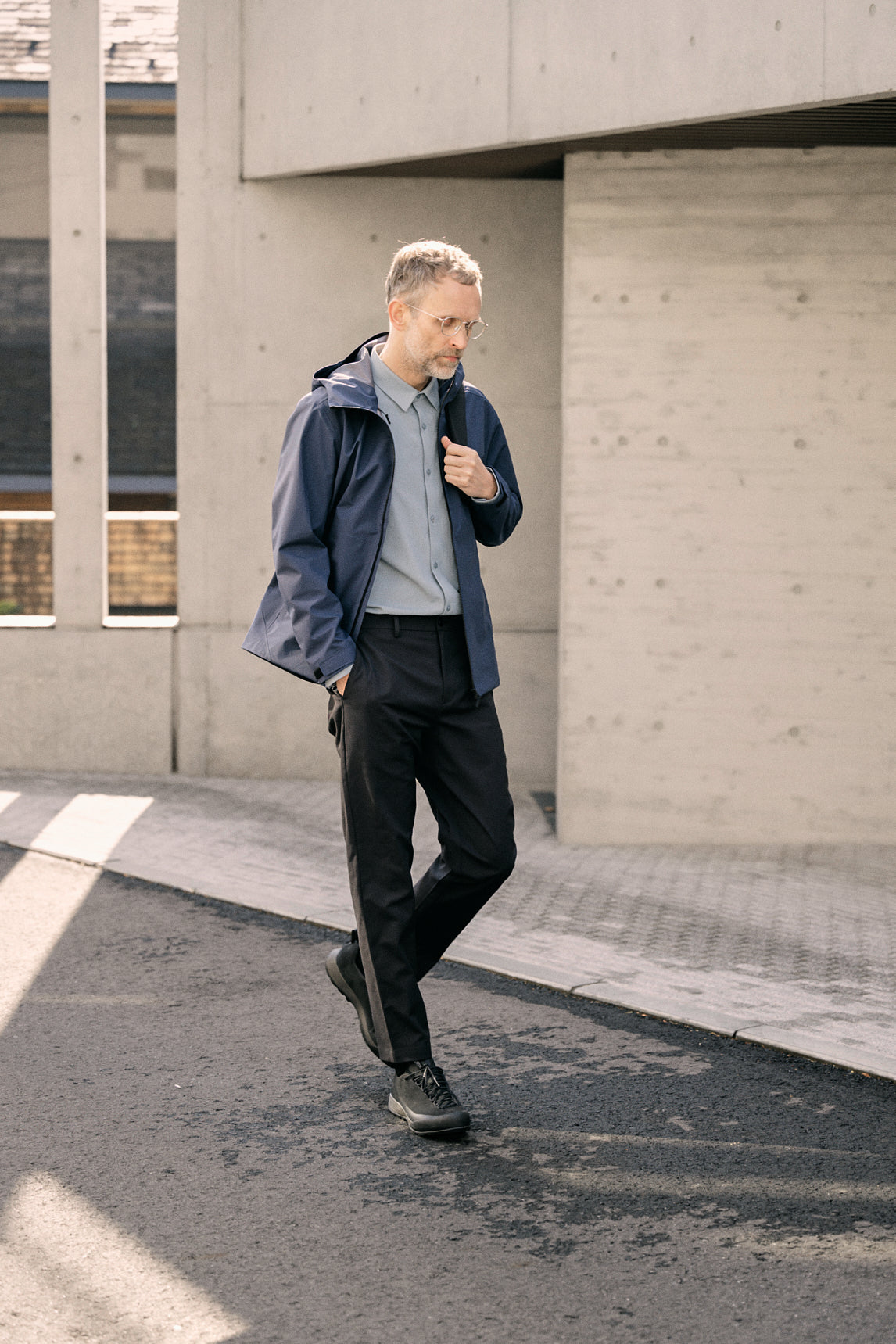 Poseidon Hooded Shell Jacket