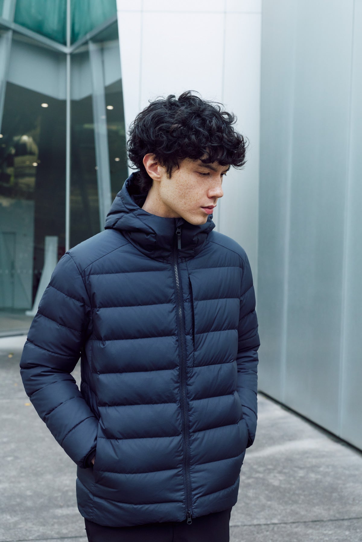 Garuda Lightweight Hooded Down Jacket