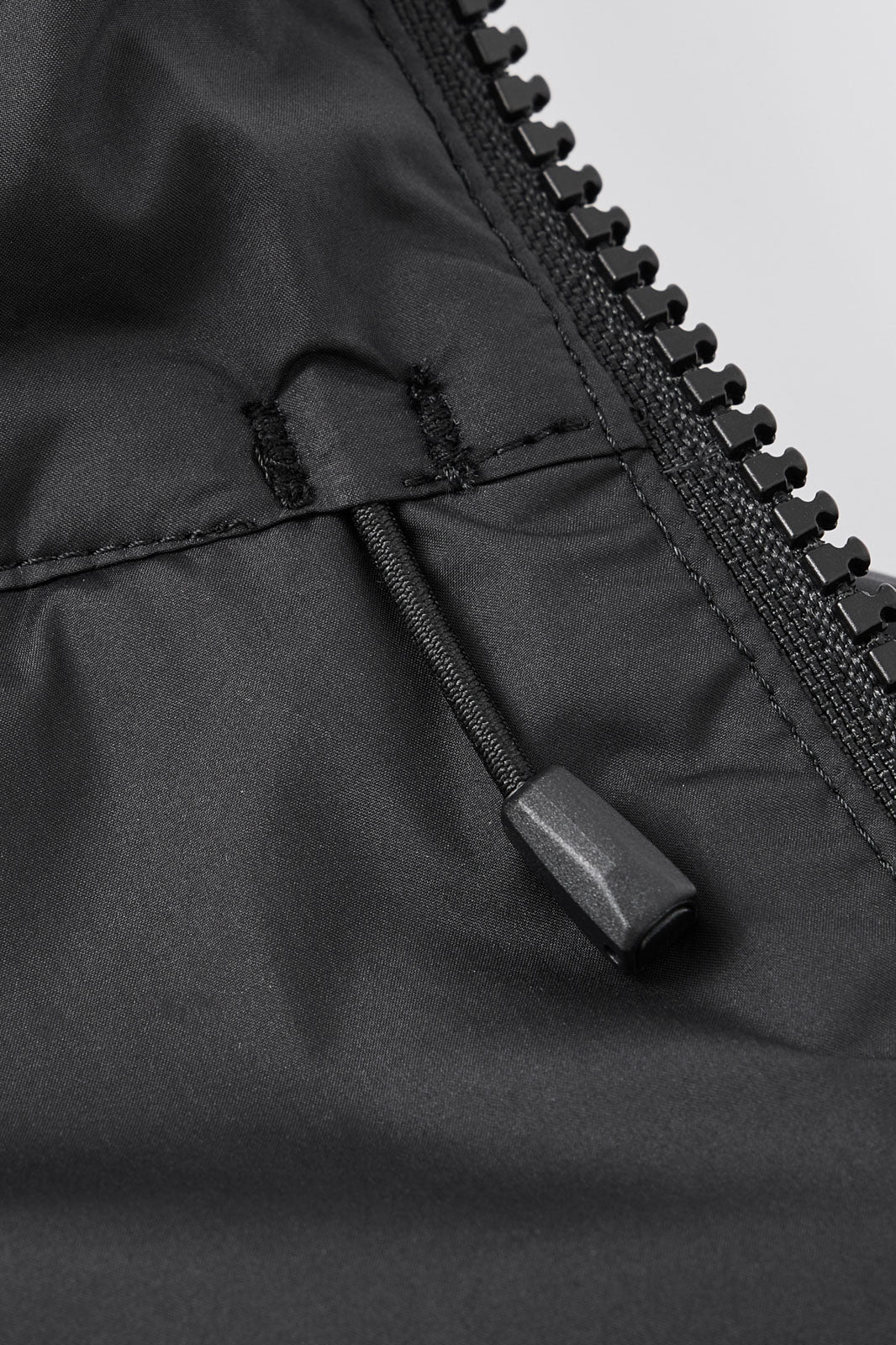 NIFCO® adjustable hem drawcord for a secure, customized fit