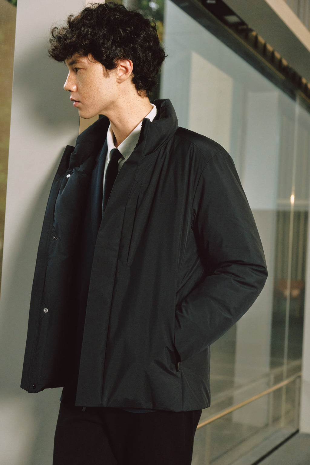 Prague Stand-Collar Goose Down Jacket