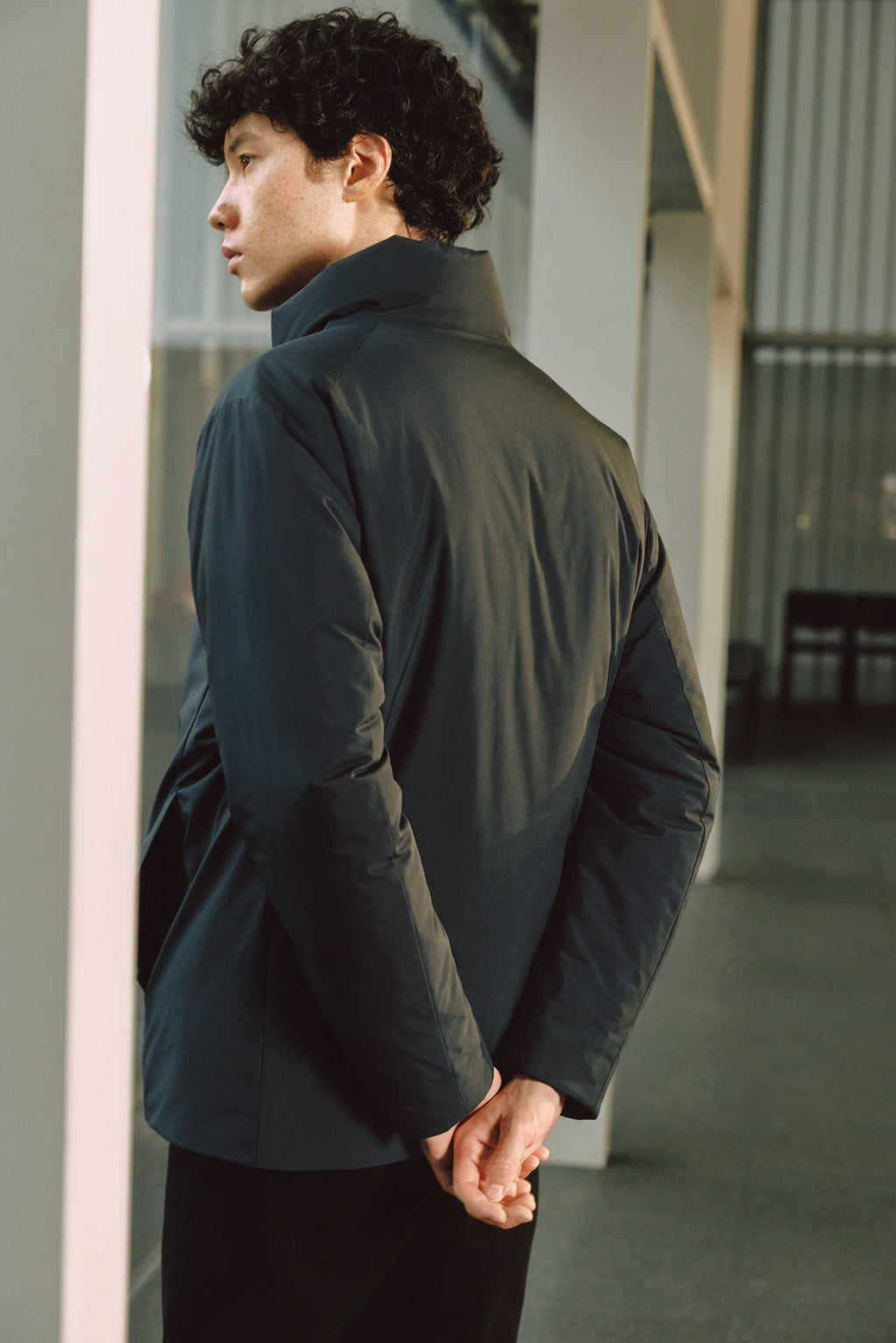 Prague Stand-Collar Goose Down Jacket