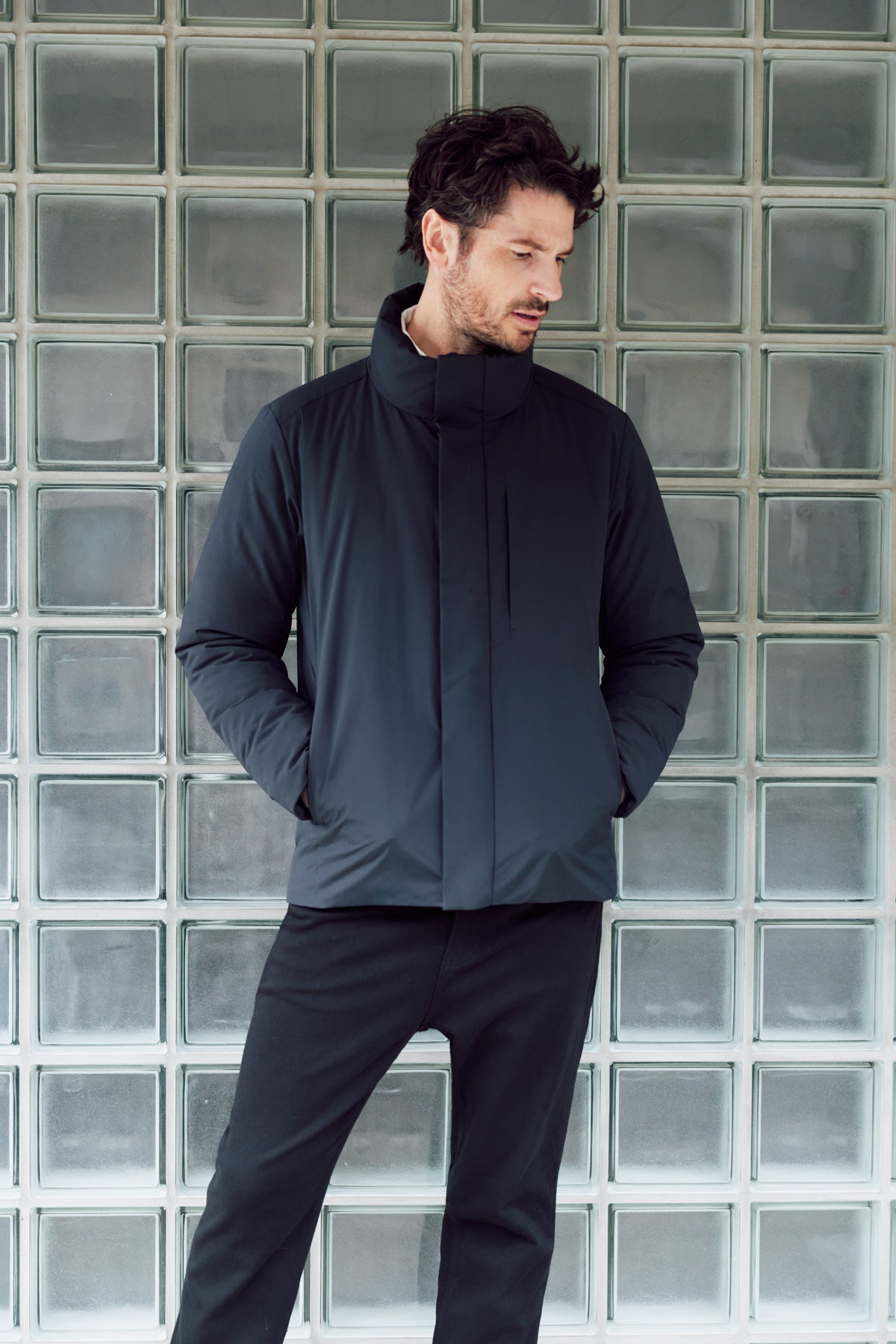 Prague Stand-Collar Goose Down Jacket