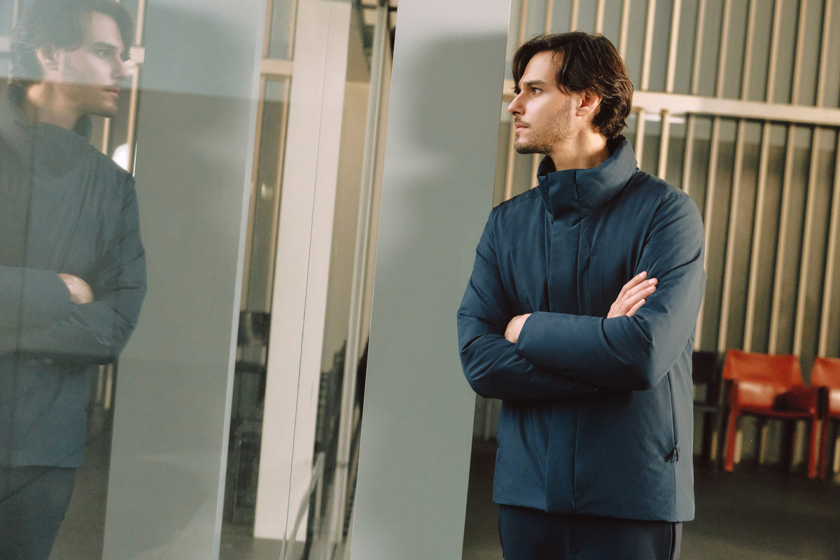 Prague Stand-Collar Goose Down Jacket