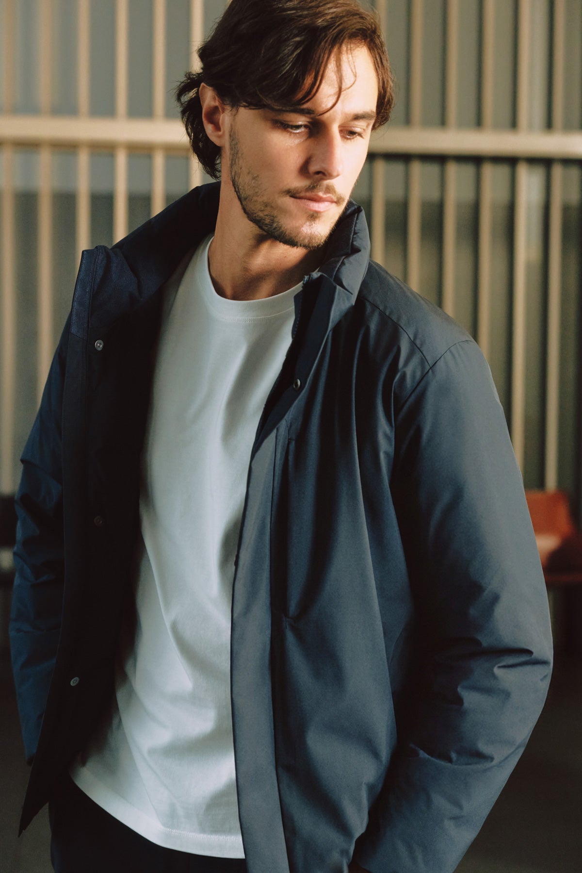 Prague Stand-Collar Goose Down Jacket