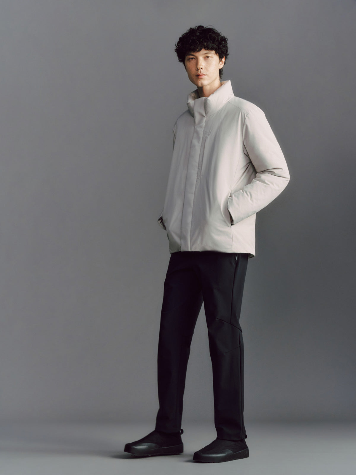 Prague Stand-Collar Goose Down Jacket